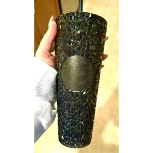 Dark Navy Blue Starbucks venti tumbler